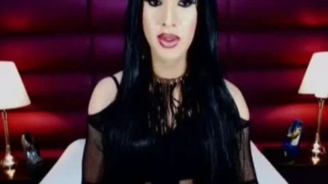 shemale babe Masturbate Until sperm