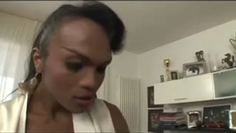 blow job And anal pleasure With A Chocolate Tlovelyty