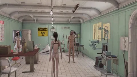 Fallout 4 dril The Hybrid girl