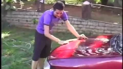hot Outdoor Sex With blonde ladyman