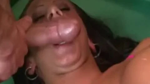 tranny poked By Two boyz