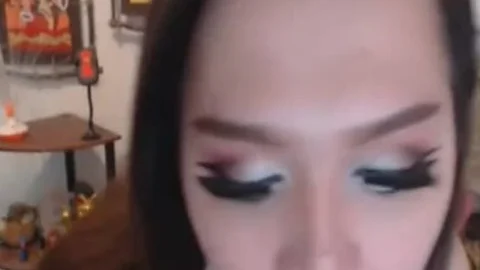 Super slutty lady-man Stroking Her Hard rod
