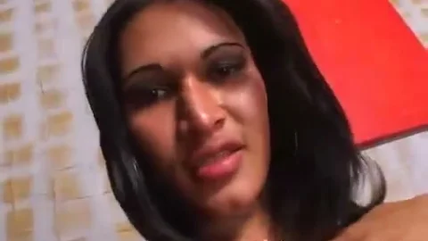 Brunnete tranny hawt banging