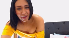 delicious tranny In Yellow Wants To Give u A Lap Dance