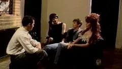pretty amateur Foursome And sperm flow