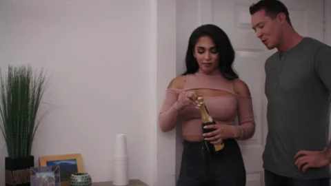 breasty Tbabe Jane Marie Strokes Shecock while wazoo gets team-banged
