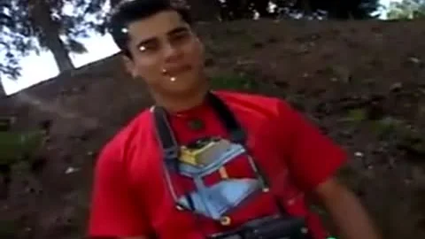 filthy black shelady receives hammer unprotected Outdoor