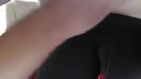 blond ladyboy Swallows spooge