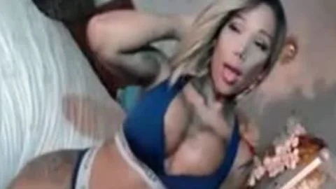 Large scoops Large penis ebon Transgirl cam