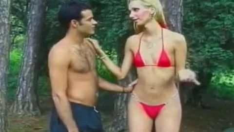 sexy young Fair-haired lady-man Giselle Davila With perky love muffins loves To acquire wazoo slammed In The Wood