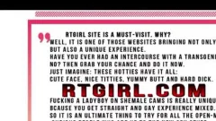 slutty tranny slut gets oral stimulation Sex By Her lucky Fan