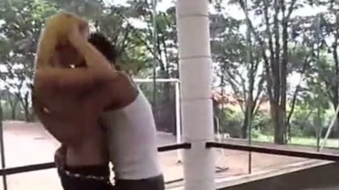 Pooltable fun With A Skinny blonde ladyboy