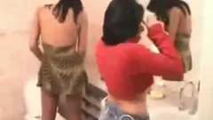 Michele screws In A Public Restroom 1