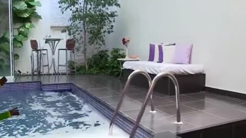 lady-man Adrielhy Bronze Sits On A fake penis
