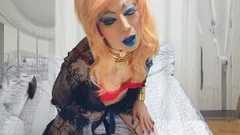 Sissy Niclo Makeup After Masturbation cum flow