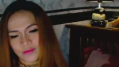 Smoking sheboy Masturbating