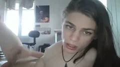 non-professional tranny cum