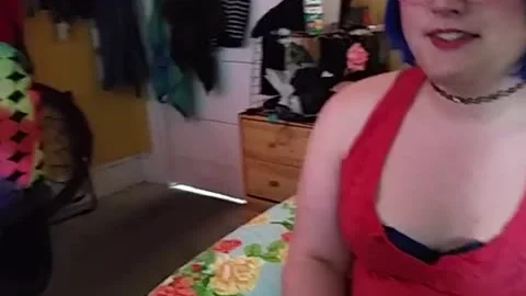 Trans cutie Roleplay Deepthroat butthole W messy (not) old man