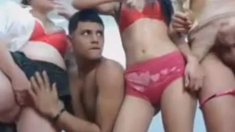 favourable twink Ravages lady-man And Two Females