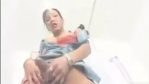 lusty asian sheboy In The washroom