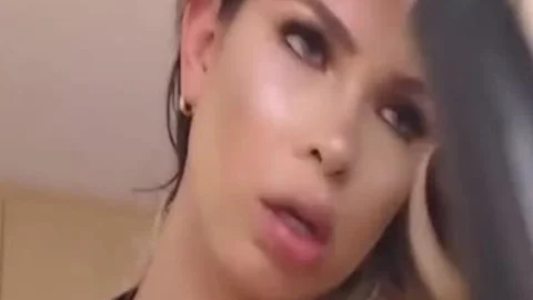 big 10-Pounder ladyboy Jhenna Greey On webcam Part 8 033059