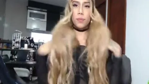 t-girl ladyboy receives dick juice flow After bang