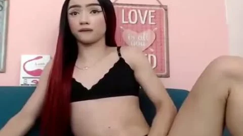 Redhead Beauty Jacking Off On webcam