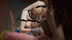 Futa - Supergirl X Rogue (X-guys) - 3D Porn