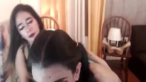 Two tranny babe Having delicious And Intense Shows