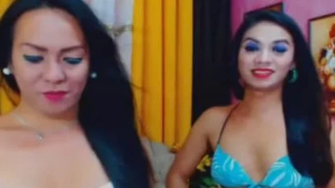 fascinating shemales Play With Their Ladycocks