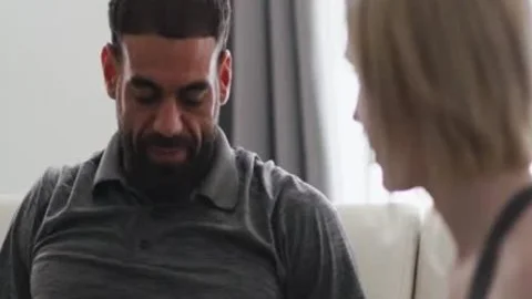 TS Ella Kissed And Gently Grabs The pecker Of Her Ex-stepdad Ricky