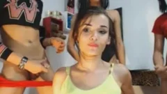 tranny Foursome In A oral sex stimulation Party
