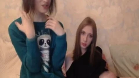 attractive teen trannies Giving A Hand