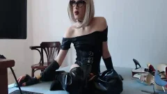blond Crossdresser Fetish