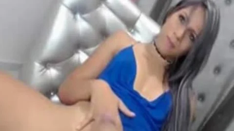 Large rod Colombian Transgirl lingerie