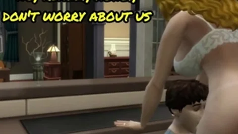 ladyboy Stepmom bonks Stepson In Front Of dad