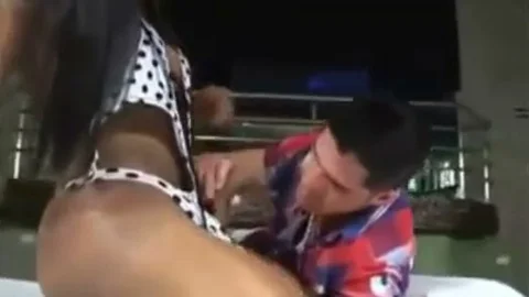 That man Is poked!