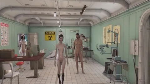 Fallout 4 dril The Hybrid girl