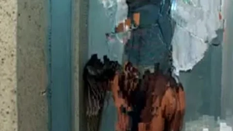 skankty Latin shelady receives head From twink In Tub