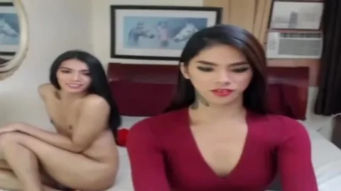 sleazy ladyboy likes cumshot And wazoo pound