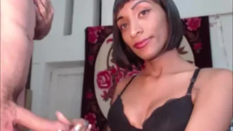 Skilled tgirl sucking Her favourable lover's Shaft