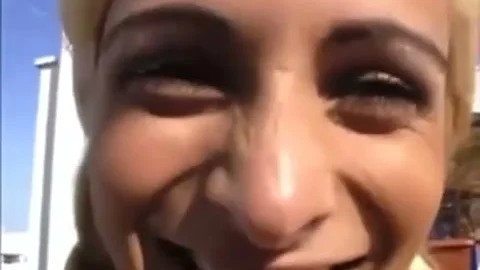 pretty Fishnet Blondie In Mutual action