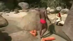Cinthya Marinho On The Beach