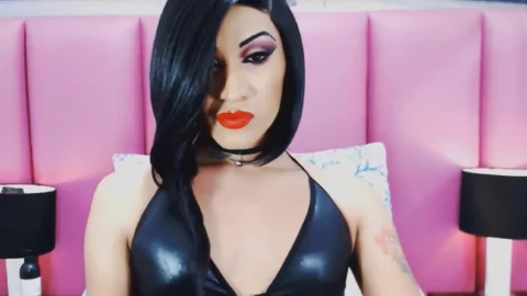 excited tranny trickling ramrod handjob Show