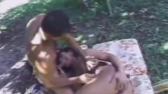 wicked sheboy Takes A penis outside