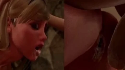 excited tranny Stepmom Gives A Gift To Her Stepson, 3D Futanari