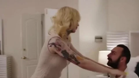 busty blond shelady Gracie Jane butthole Barbacks males gigantic butthole