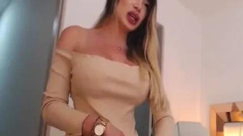 sleazy large bazookas ladyman jerking off On webcam Part