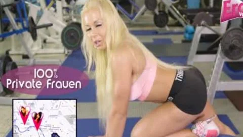 German boy pounds MILF tranny unprotected With anal Creampie