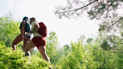 Trans Angels: Muscular Hunk Meets TGirl in the Woods